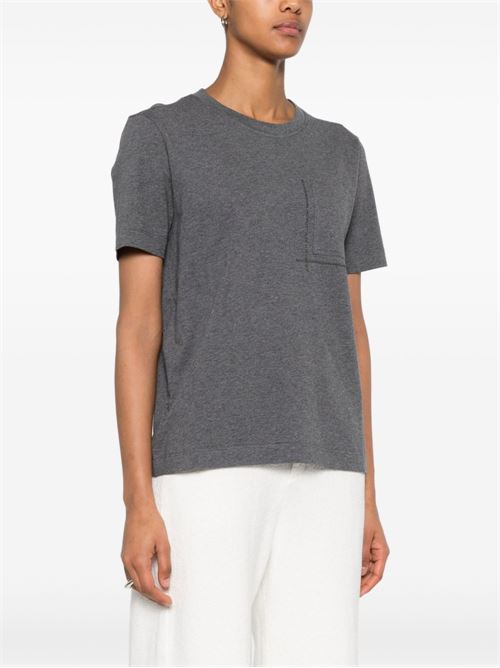 Cotton T-shirt BRUNELLO CUCINELLI | M0T81HA800C080